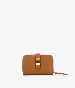 Femme Bosanova Portefeuilles | Petit portefeuille en cuir marron
