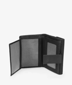 Femme Bosanova Portefeuilles | Petit portefeuille en cuir noir