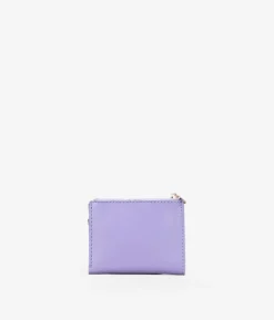 Femme Bosanova Portefeuilles | Petit portefeuille lilas avec logo et zip