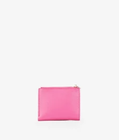 Femme Bosanova Portefeuilles | Petit portefeuille rose avec logo et zip