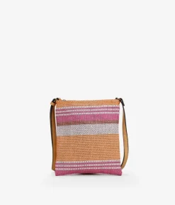 Bosanova Sacs À Bandoulière | Sacs Raphia Et Crochet | Petit sac à bandoulière rose