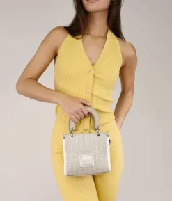 Bosanova Sacs À Bandoulière | Petits Sacs | Petit sac argenté avec anses