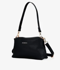 Bosanova Sacs À Bandoulière | Sacs Porté Épaule | Petit sac bandoulière noir avec fermeture éclair