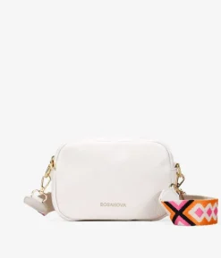 Bosanova Sacs À Bandoulière | Petits Sacs | Petit sac beige avec chaîne
