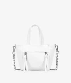 Bosanova Petits Sacs | Sacs À Bandoulière | Petit sac blanc avec fermetures éclair