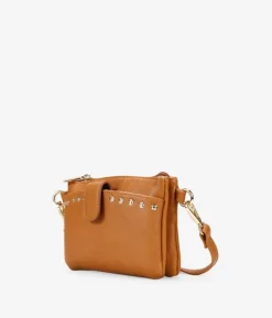 Bosanova Sacs À Bandoulière | Petits Sacs | Petit sac marron à clous