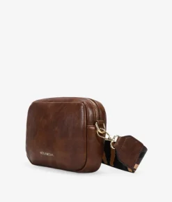 Bosanova Sacs À Bandoulière | Petits Sacs | Petit sac marron avec anse brodée