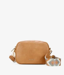 Bosanova Sacs À Bandoulière | Petit sac marron clair avec chaîne