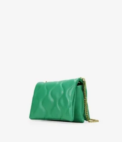 Bosanova Sacs À Bandoulière | Sac Minaudières | Petit sac vert avec chaîne