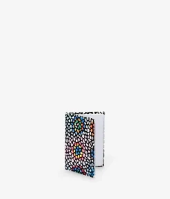 Femme Bosanova Porte-monnaie | Portefeuilles | Porte-cartes en cuir noir avec imprimé