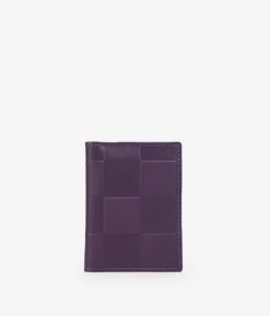 Femme Bosanova Portefeuilles | Porte-cartes violet avec gravure