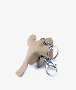 Bosanova Charms | Porte-clés éléphant gris doux