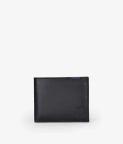 Homme Bosanova Portefeuilles | Portefeuille américain en cuir noir