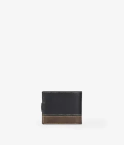 Homme Bosanova Portefeuilles | Portefeuille américain en cuir noir