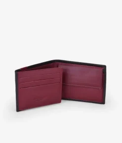Homme Bosanova Portefeuilles | Portefeuille américain en cuir marron