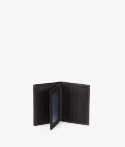 Homme Bosanova Portefeuilles | Portefeuille en cuir gravé marron
