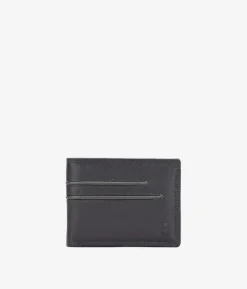 Homme Bosanova Portefeuilles | Portefeuille en cuir marron américain sans bourse