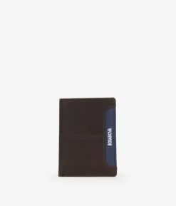 Homme Bosanova Portefeuilles | Portefeuille en cuir marron avec porte-monnaie