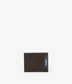 Homme Bosanova Portefeuilles | Portefeuille en cuir marron sans porte-monnaie