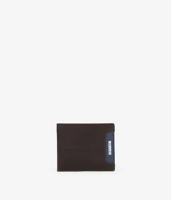 Homme Bosanova Portefeuilles | Portefeuille en cuir marron avec porte-monnaie