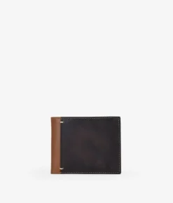 Homme Bosanova Portefeuilles | Portefeuille en cuir marron sans porte-monnaie
