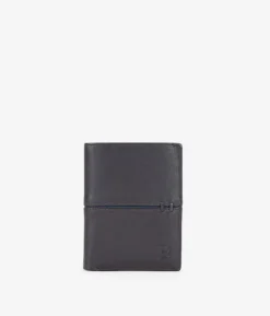 Homme Bosanova Portefeuilles | Portefeuille en cuir marron sans bourse