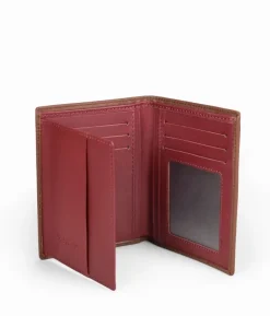 Homme Bosanova Portefeuilles | Portefeuille en cuir marron