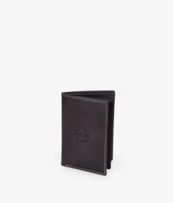 Homme Bosanova Portefeuilles | Portefeuille en cuir marron sans bourse