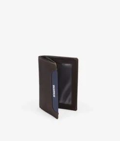 Homme Bosanova Portefeuilles | Portefeuille en cuir marron avec porte-monnaie