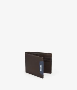 Homme Bosanova Portefeuilles | Portefeuille en cuir marron sans porte-monnaie