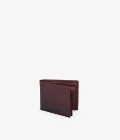 Homme Bosanova Portefeuilles | Portefeuille en cuir marron avec porte-monnaie