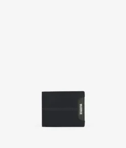 Homme Bosanova Portefeuilles | Portefeuille en cuir noir avec porte-monnaie