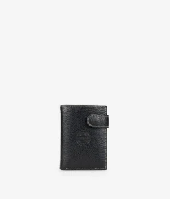 Homme Bosanova Porte-monnaie Homme | Portefeuilles | Portefeuille en cuir noir avec sac à main