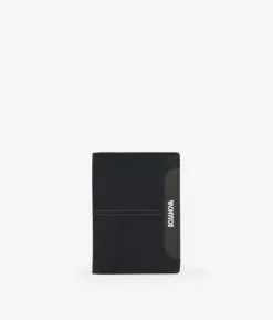 Homme Bosanova Portefeuilles | Portefeuille en cuir noir avec porte-monnaie