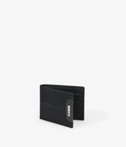 Homme Bosanova Portefeuilles | Portefeuille en cuir noir sans porte-monnaie