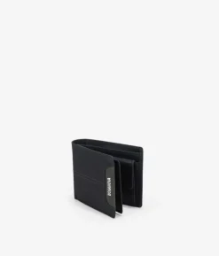 Homme Bosanova Portefeuilles | Portefeuille en cuir noir avec porte-monnaie
