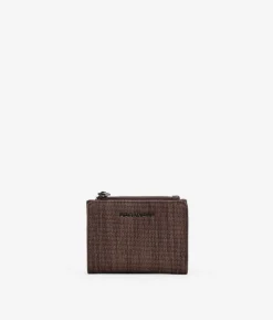 Femme Bosanova Porte-monnaie | Portefeuille en cuir vegan marron
