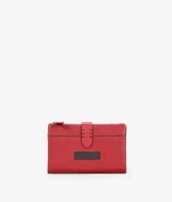 Femme Bosanova Portefeuilles | PORTEFEUILLE EN CUIR VEGAN 19514.4 RITA ROUGE