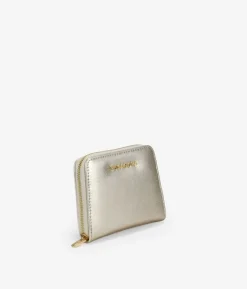 Femme Bosanova Porte-monnaie | Portefeuille en cuir vegan doré