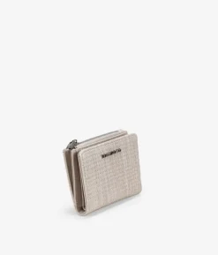 Femme Bosanova Porte-monnaie | Portefeuille en cuir vegan beige