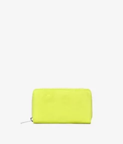 Femme Bosanova Portefeuilles | Portefeuille rectangulaire en cuir à fleurs de tilleul