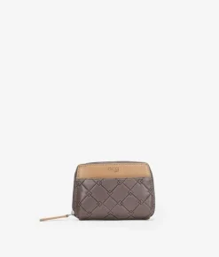Femme Bosanova Porte-monnaie | Porte-monnaie en cuir taupe