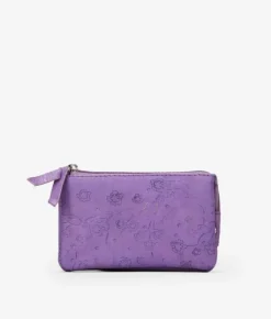 Femme Bosanova Porte-monnaie | Porte-monnaie rectangulaire en cuir lilas