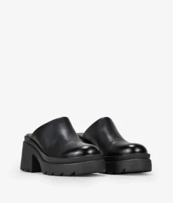 Bosanova Sabots | Chaussures Et Mocassins | Sabots noirs à plateforme