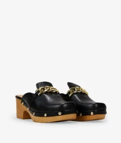 Bosanova Sabots | Sabots noirs à talons