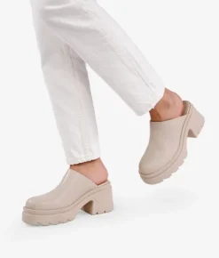 Bosanova Sabots | Plateformes | Sabots plateforme beige