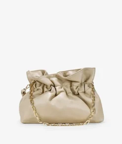 Bosanova Sacs À Bandoulière | Sacs Porté Épaule | Sac à bandoulière beige avec chaîne
