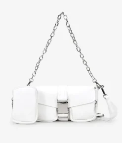Bosanova Sacs Porté Épaule | Petits Sacs | Sac à bandoulière blanc avec poche