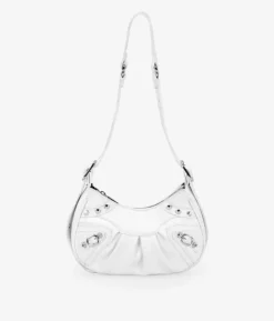 Bosanova Sacs À Bandoulière | Petits Sacs | Sac à bandoulière blanc avec clous