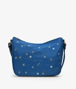 Bosanova Sacs À Bandoulière | Sac à bandoulière bleu avec broderie